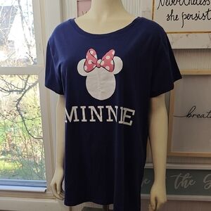 Disney Navy Women's Tee